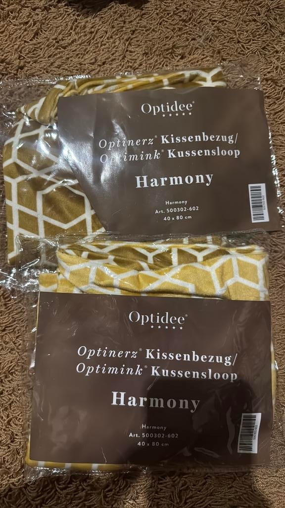 Optidee kussenslopen 40x80, Ophalen of Verzenden, Zo goed als nieuw, Gehele gezicht