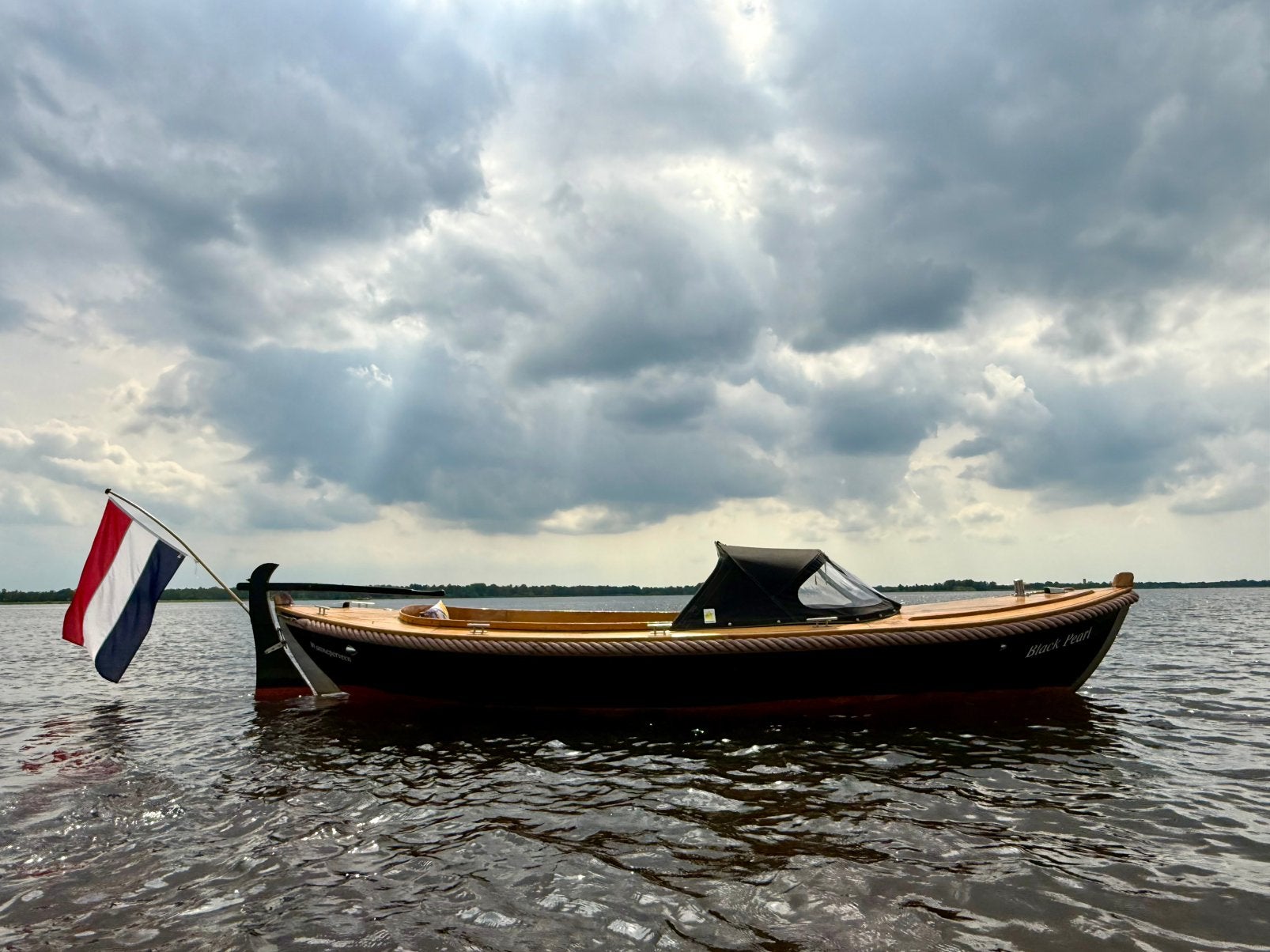 Stijlvolle houten sloep 6.90, Watersport en Boten, Ophalen, Binnenboordmotor, Diesel, Antifouling