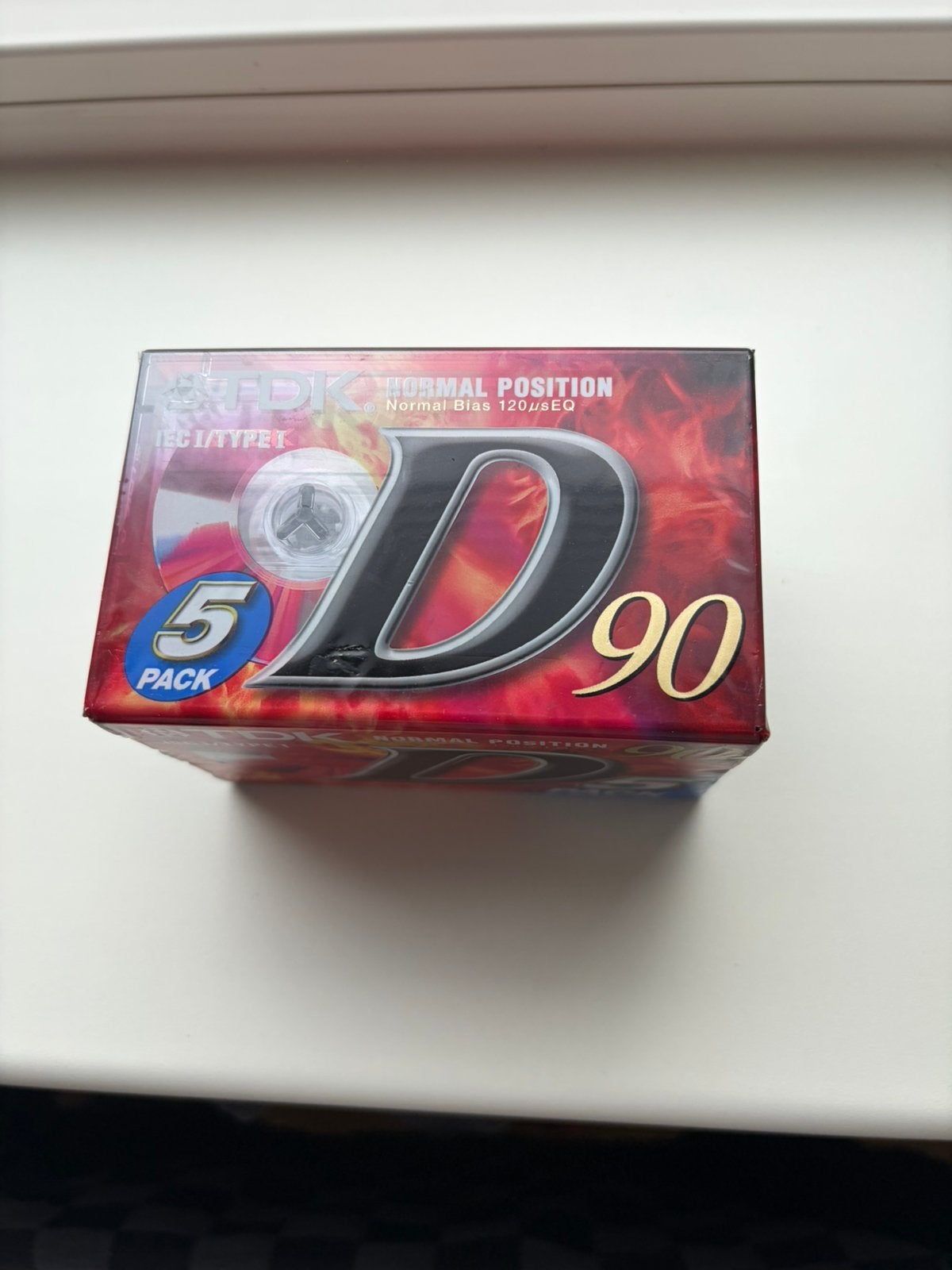Originele gesealde 5 pak TDK D-90 cassettebandjes, 2 t/m 25 bandjes, Overige genres, Ophalen of Verzenden, Nieuw in verpakking
