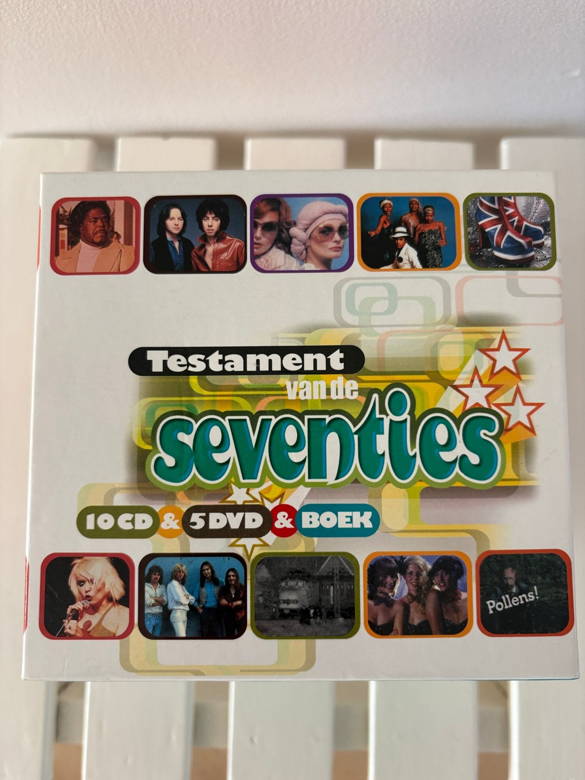 Testament van de Seventies - 10 CD, 5 DVD & Boek Boxset, Ophalen of Verzenden, Zo goed als nieuw, Boxset, Inclusief boekje
