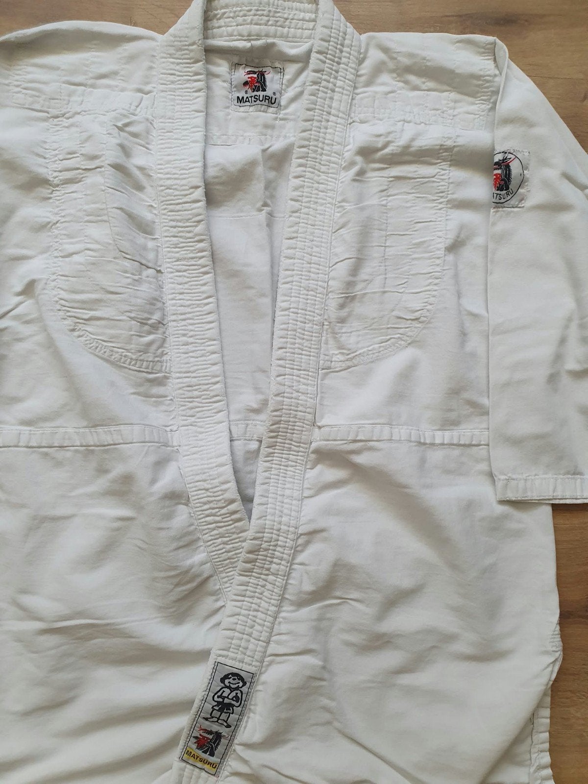150 Matsuru judo jas, Maat XS of kleiner, Ophalen of Verzenden, Judo