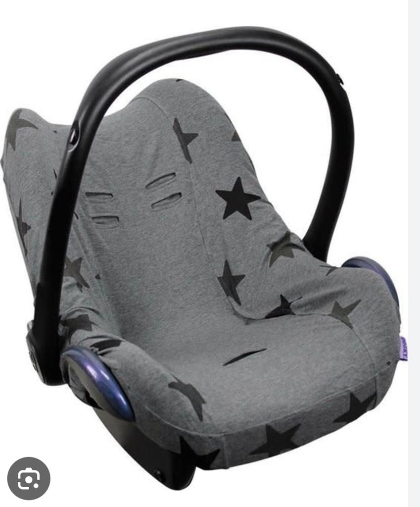 Maxi-Cosi hoes Dooky grijs met sterren, Ophalen, Gebruikt, Overige methoden, 0 t/m 13 kg
