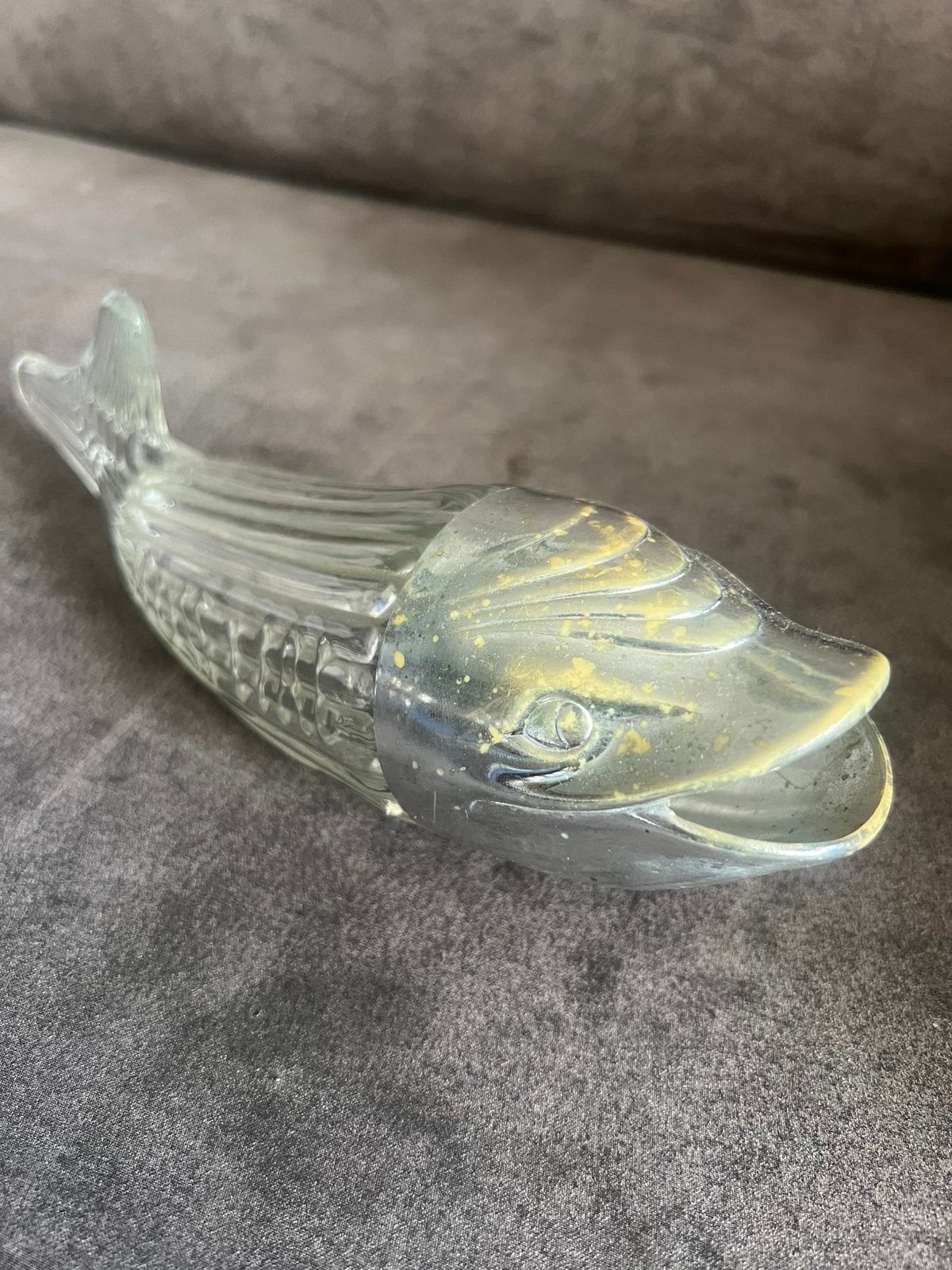 Vintage Kristallen Noten / Pinda dispenser., Huis en Inrichting, Keuken | Keukenbenodigdheden, Ophalen of Verzenden
