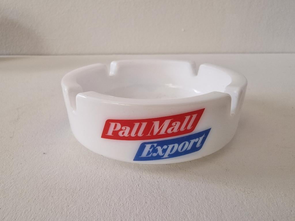 Vintage reclame asbak - Pall Mall Export - Made in France, Verzamelen, Ophalen of Verzenden, Huis en Inrichting