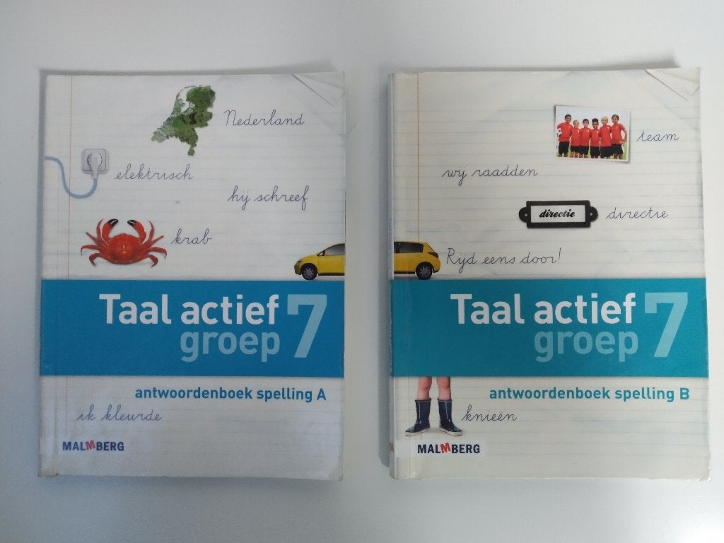 Taal Actief - Groep 7 - Antwoordenboek Spelling 7A en 7B, Ophalen of Verzenden, Gelezen, Overige niveaus, Nederlands