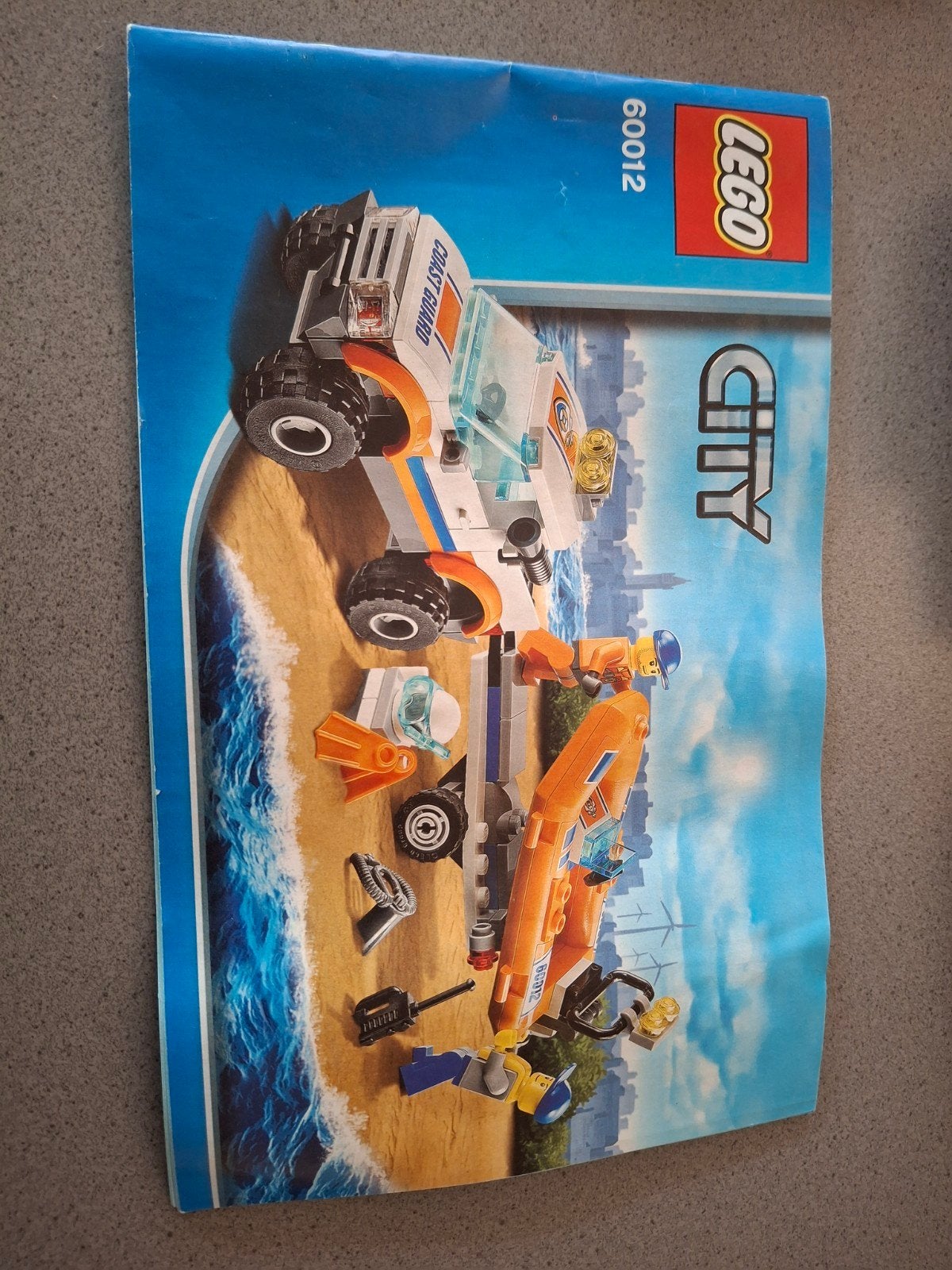 Lego City Coast Guard 60012 - Reddingsvoertuig met boot, Lego, Ophalen of Verzenden, Inclusief instructies, Complete set