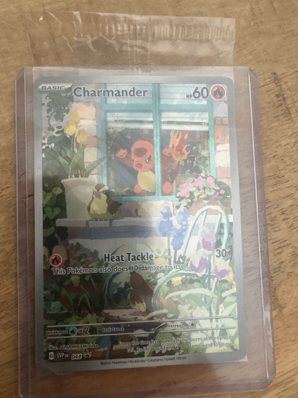 Charmander (SVP 044) Pokemon Kaart, Ophalen of Verzenden, Zo goed als nieuw, Losse kaart