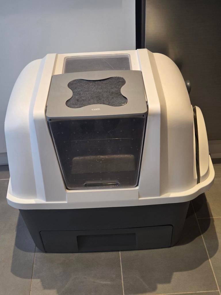 Catit kattenbak nauwelijks gebruikt, Ophalen, Zelfreinigend, Zo goed als nieuw, Gesloten
