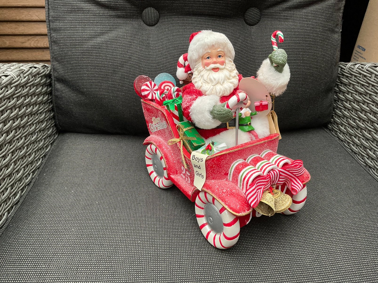 Nieuwe Kurt S. Adler Kurt Adler Santa Claus kerstman werkt, Diversen, Ophalen, Nieuw