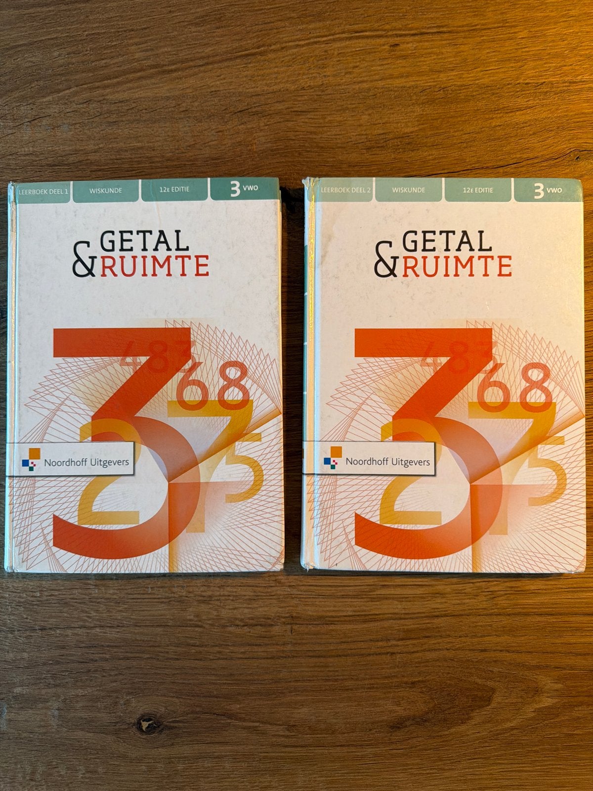 Getal & Ruimte Wiskunde 3 VWO (deel 1 en 2) 12e editie, Boeken, Schoolboeken, Ophalen of Verzenden, Gelezen, VWO, Wiskunde A