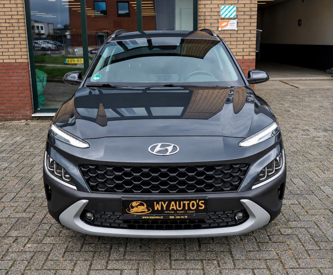 Hyundai Kona 1.6 GDI HEV Fashion Stuurverwarming|Stoelverwar, Stof, Gebruikt, Euro 6, 2 kWh