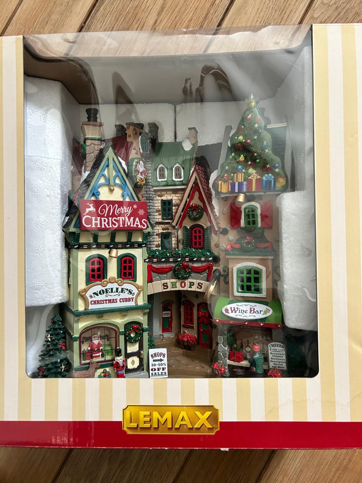 Lemax ‘Tis The Season Shops - Facade (nieuw), Diversen, Kerst, Ophalen, Nieuw