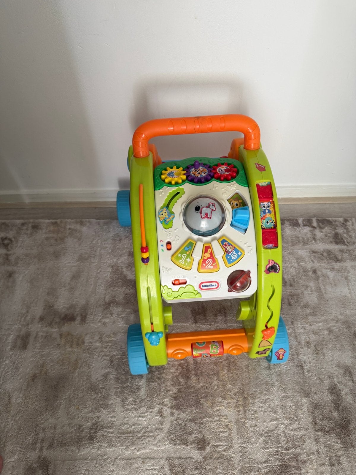 Kinder Peuter loopwagen, Ophalen, Zo goed als nieuw, 6 maanden tot 2 jaar
