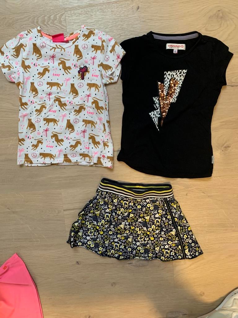 Merkleding zomer 116, Ophalen of Verzenden, Zo goed als nieuw, Meisje, Jurk of Rok