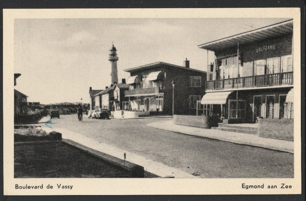Egmond aan Zee, Boulevard de Vassy, gebruikt 1970, Verzenden, 1960 tot 1980, Gelopen, Noord-Holland