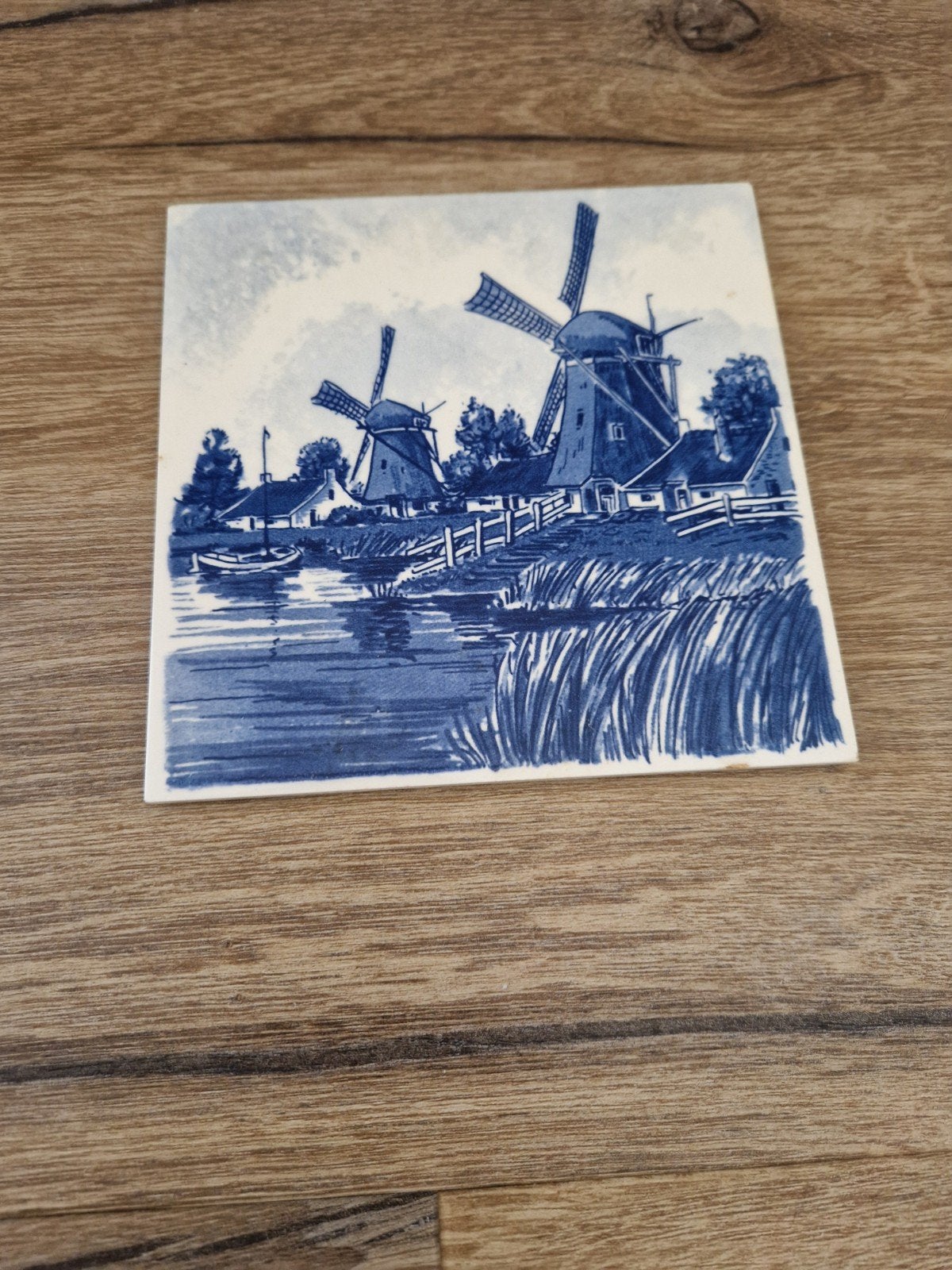 Royal Goedewaagen tegel met molens 15 x 15 cm, Ophalen of Verzenden