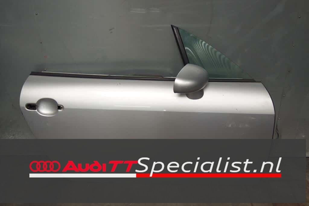 Rechter voor portier zilver/grijs Audi TT roadster/cabrio, Ophalen, Gebruikt, -, Deur