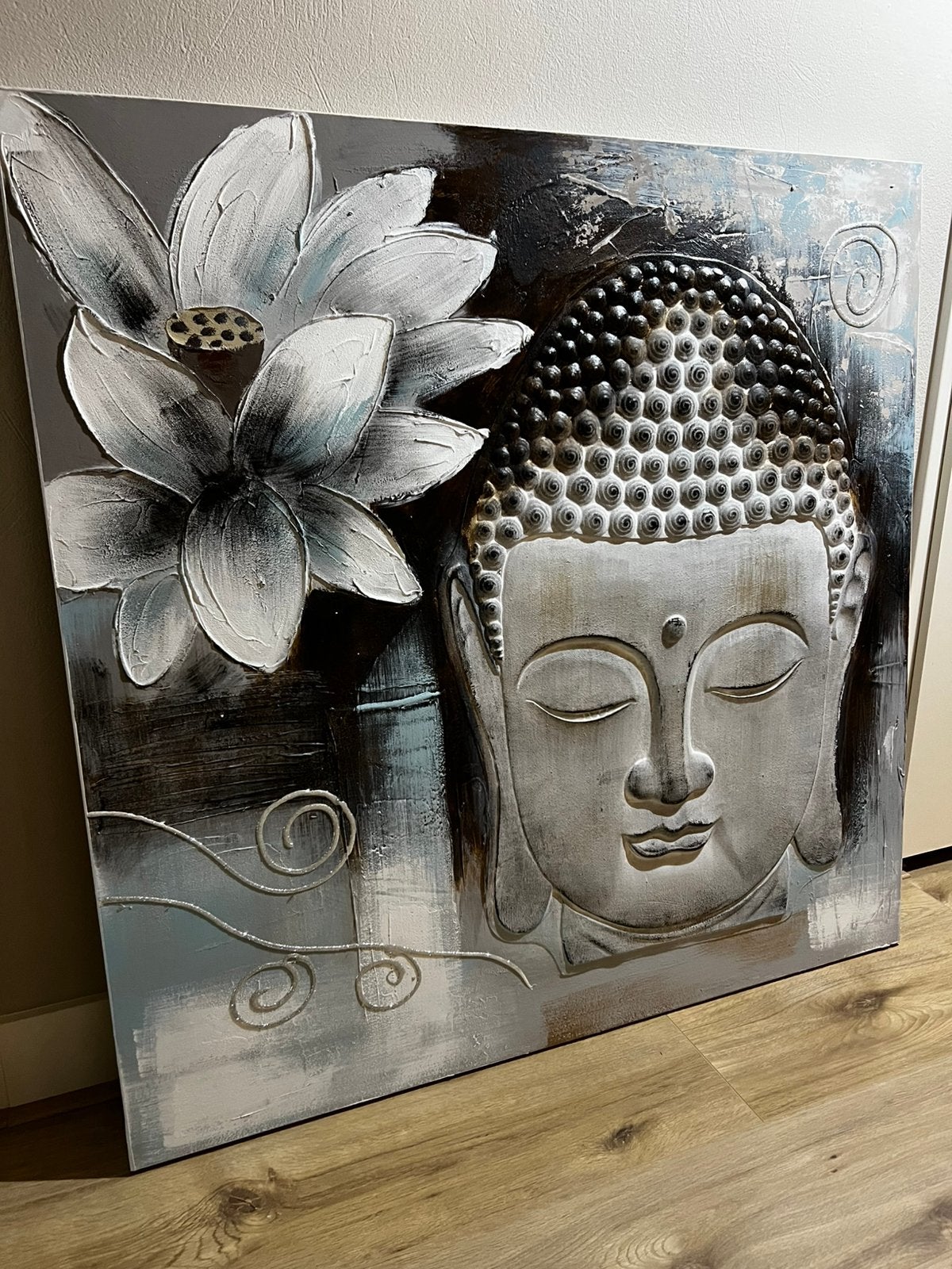 Canvas schilderij Boeddha, Ophalen, Zo goed als nieuw