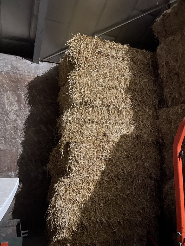 Grote Balen Tarwe Stro, Dieren en Toebehoren, Dierenvoeding, Vee, Ophalen of Verzenden