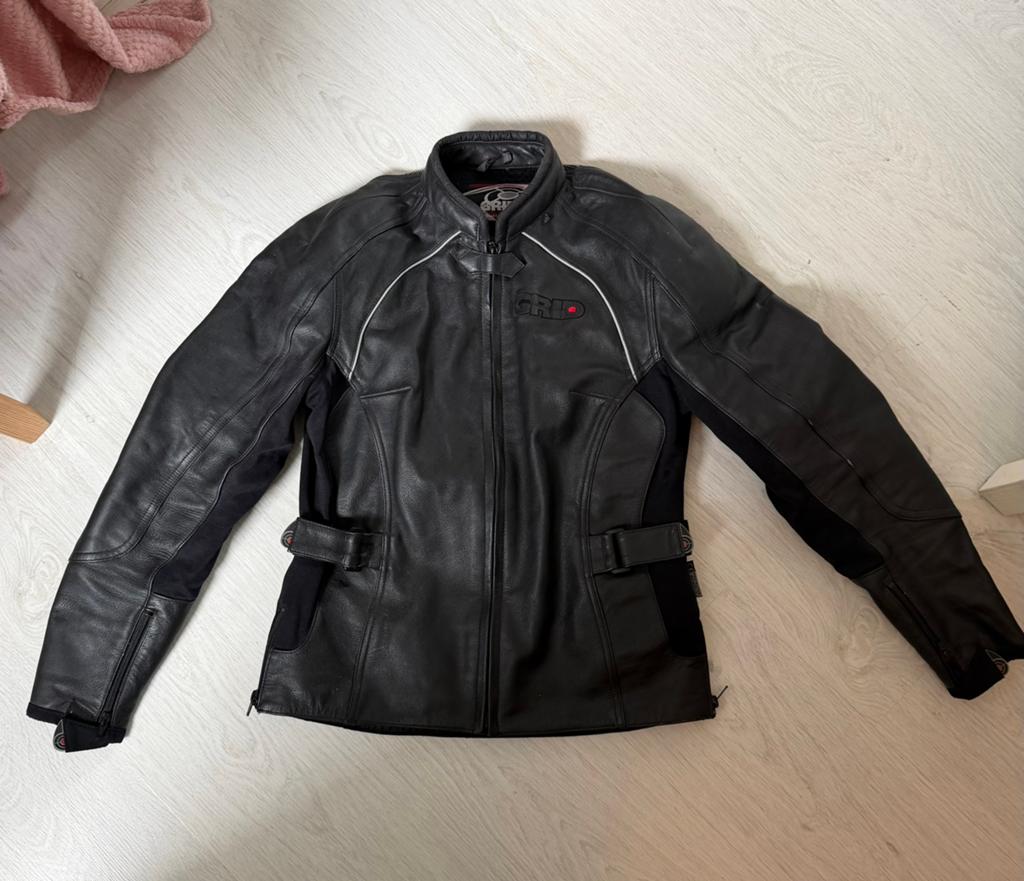 Leren motorjas dames maat 40, Motoren, Kleding | Motorkleding, Ophalen, Tweedehands, Dames, Jas | leer