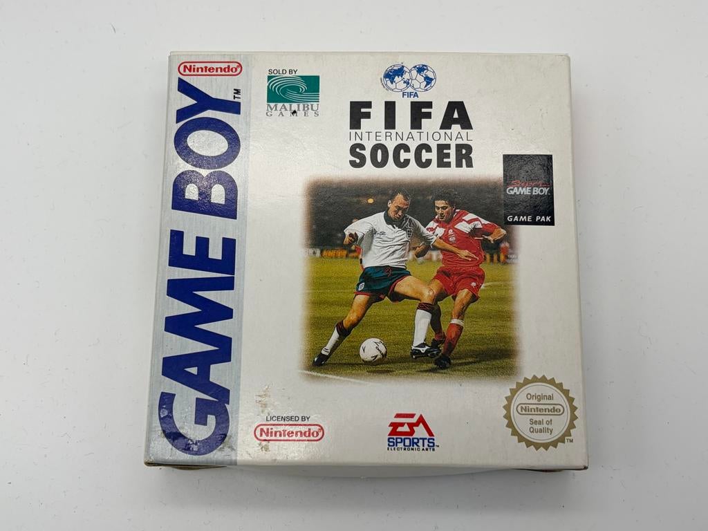 FIFA International Soccer Game Boy - compleet met doos, Spelcomputers en Games, Games | Nintendo Game Boy, Gebruikt, 1 speler