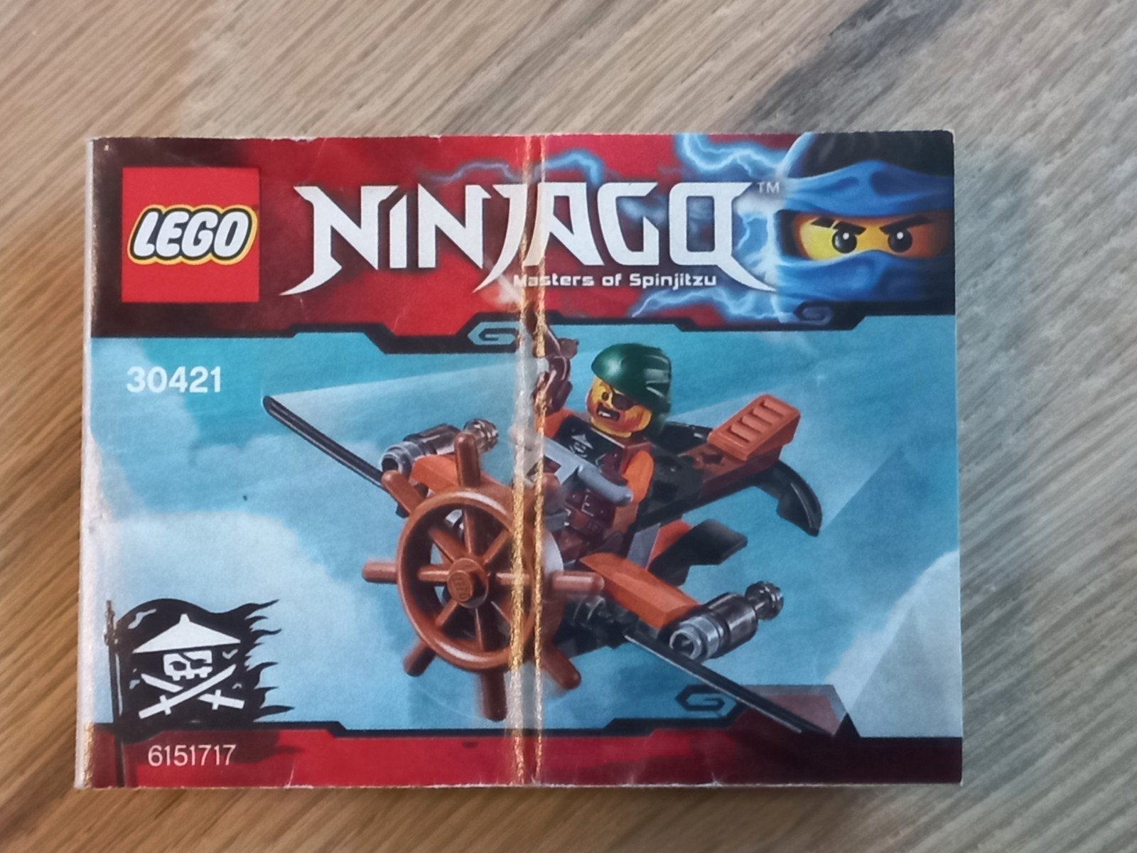 handleiding van LEGO Ninjago 30421 Skybound Plane uit 2016, Gebruikt, Lego, Overige typen, Ophalen of Verzenden