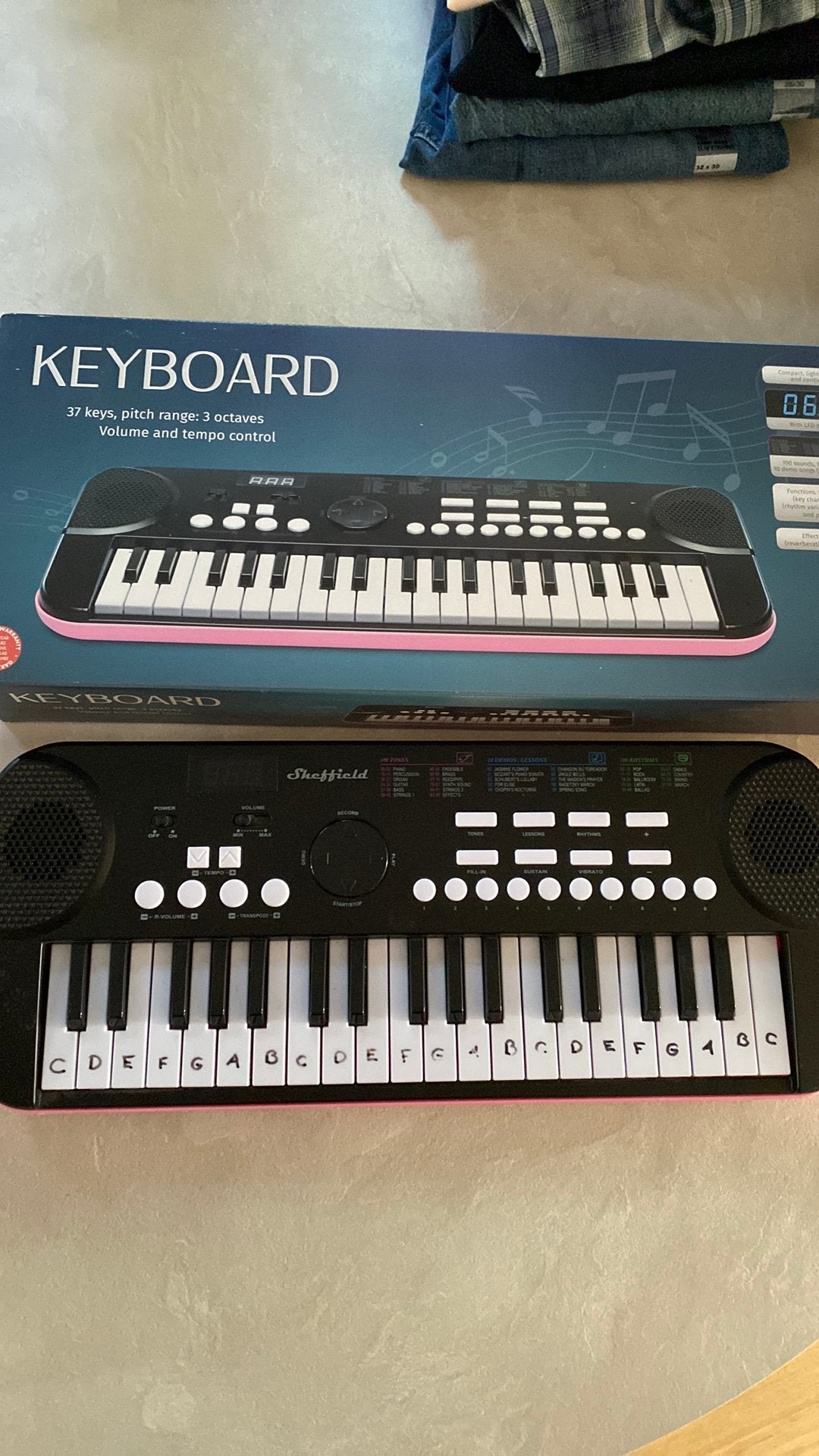 Sheffield keyboard roze, Ophalen, Gebruikt, Overige aantallen, Overige merken