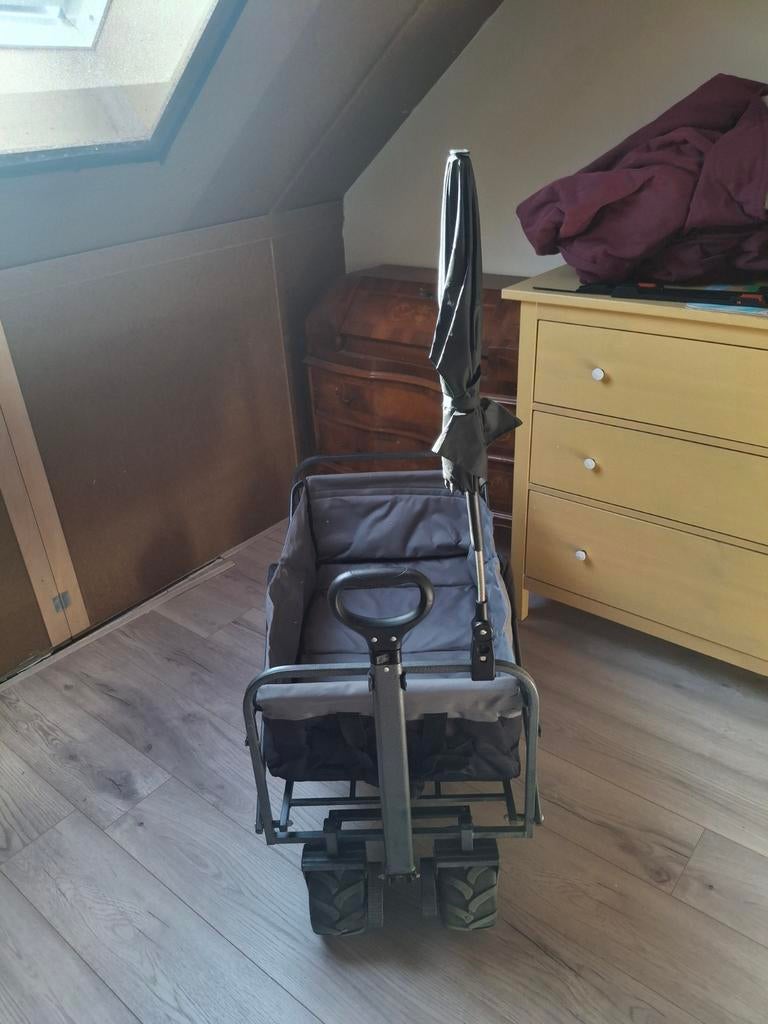 Bolderkar Lifegoods met parasol, Ophalen of Verzenden