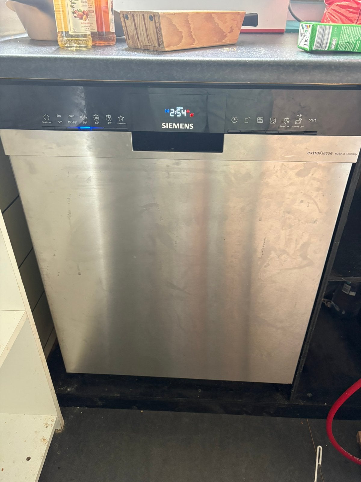 Vaatwasser siemens, Ophalen, Zo goed als nieuw, Inbouw, Minder dan 85 cm