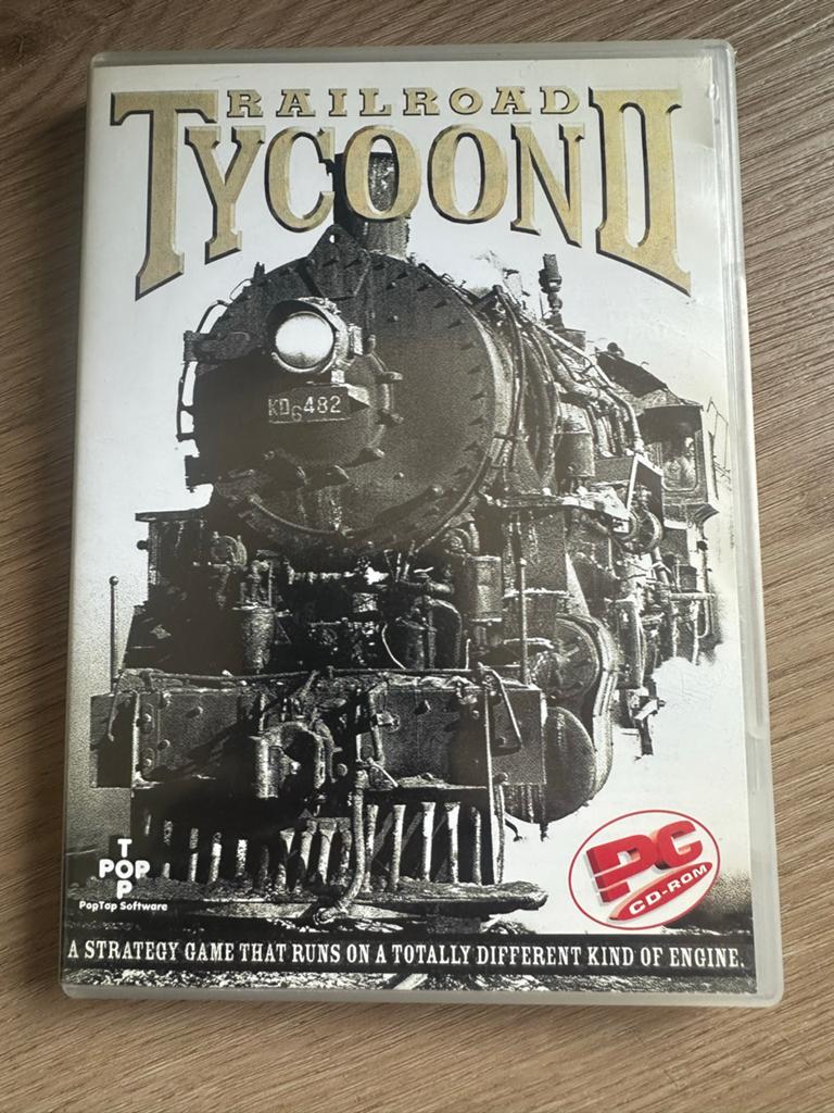 Railroad Tycoon II PC CD-ROM - Strategie Game, Gebruikt, 1 speler, Ophalen of Verzenden, Strategie en Constructie