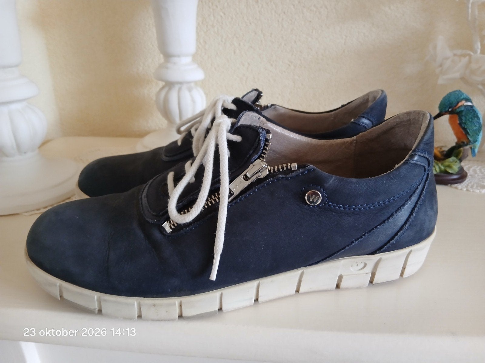 Wolky maat 40, Wolky, Schoenen met lage hakken, Blauw, Ophalen of Verzenden