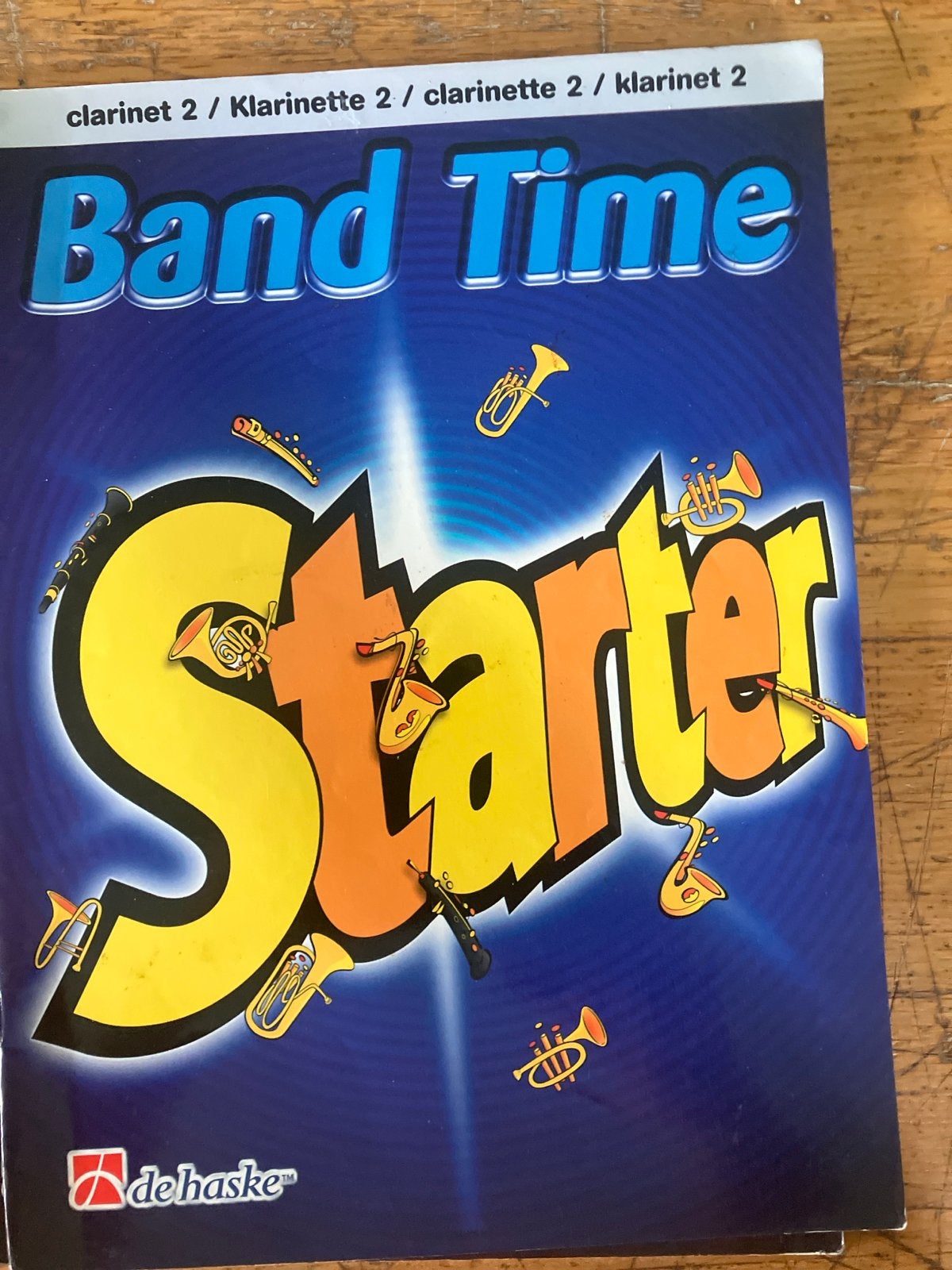 Band Time Starter - Klarinet 2 (De Haske), Gebruikt, Overige genres, Les of Cursus, Ophalen of Verzenden