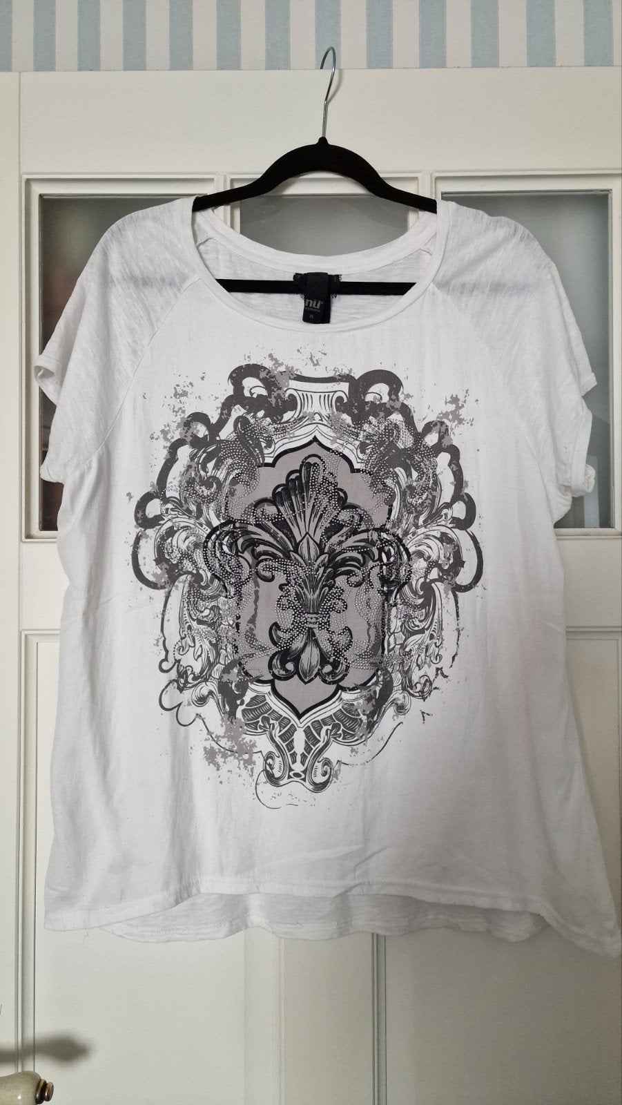 Shirtje Nü by Staff maat XL, Kleding | Dames, Wit, Nü by Staff, Maat 46/48 (XL) of groter, Ophalen of Verzenden