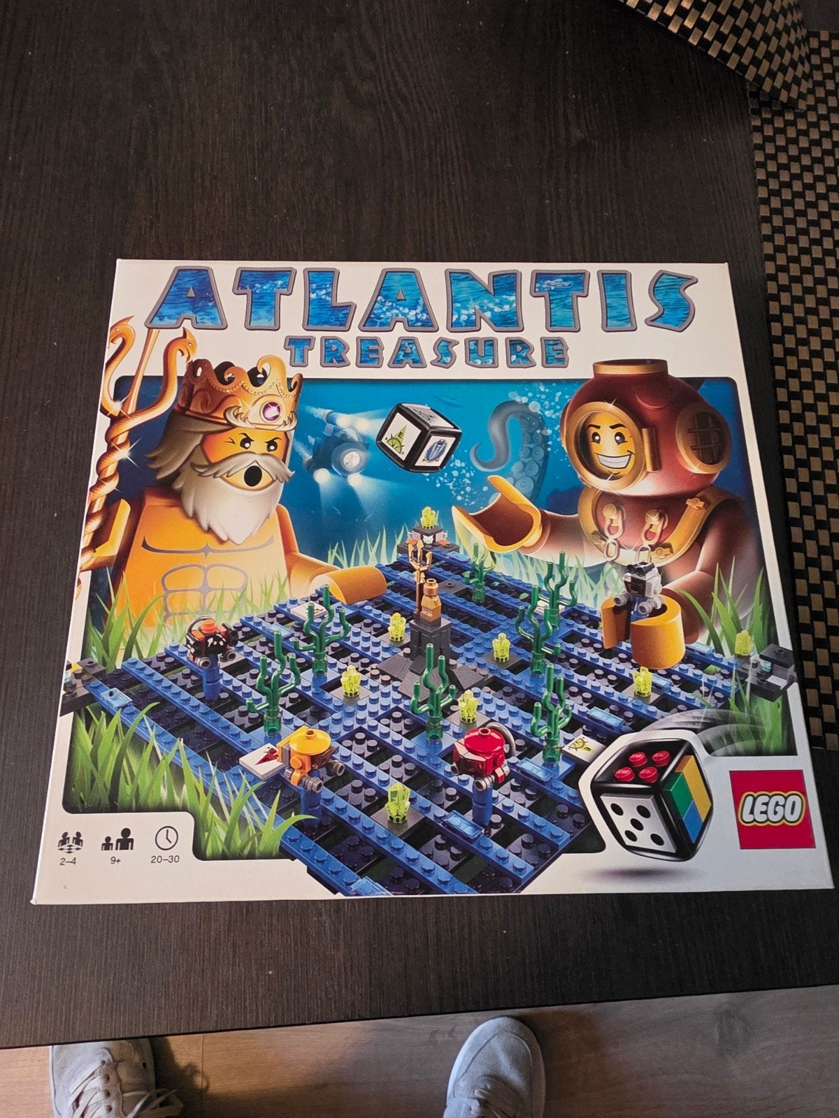 Lego Atlantis Treasure Bordspel 3851, Een of twee spelers, Ophalen of Verzenden, Gebruikt, LEGO