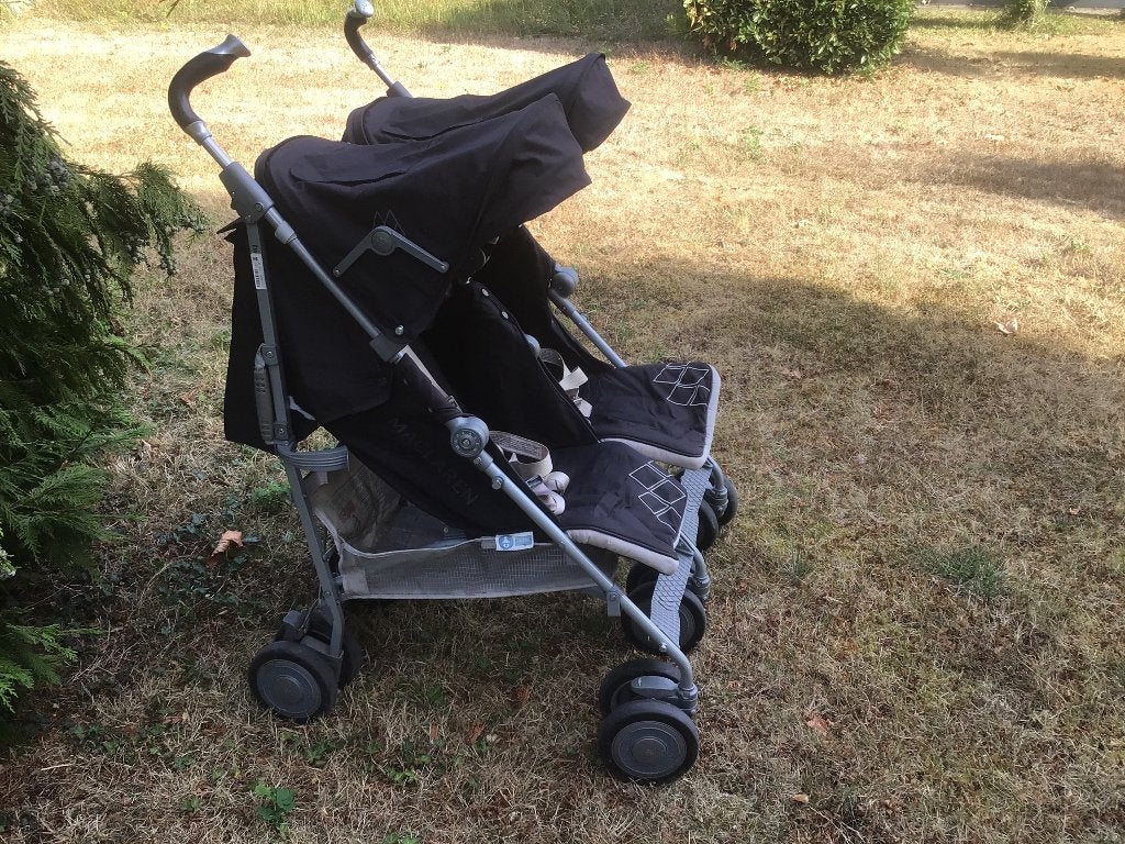 Maclaren tweelingbuggy, Ophalen, Gebruikt, Maclaren