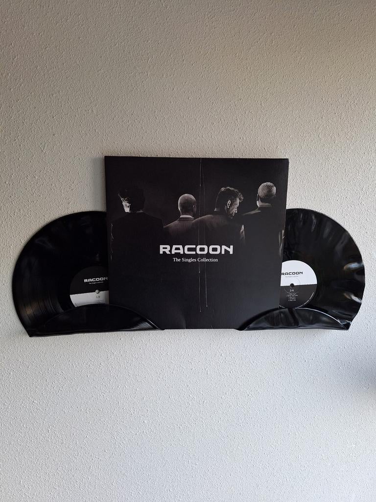 Vinyl 2x wandplank decoratie LP Racoon hoes, Ophalen of Verzenden