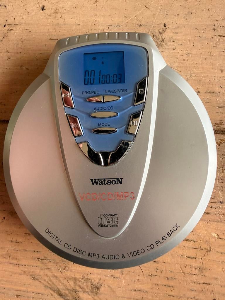 Watson discman mcd7560 zie foto’s, Ophalen of Verzenden, Discman