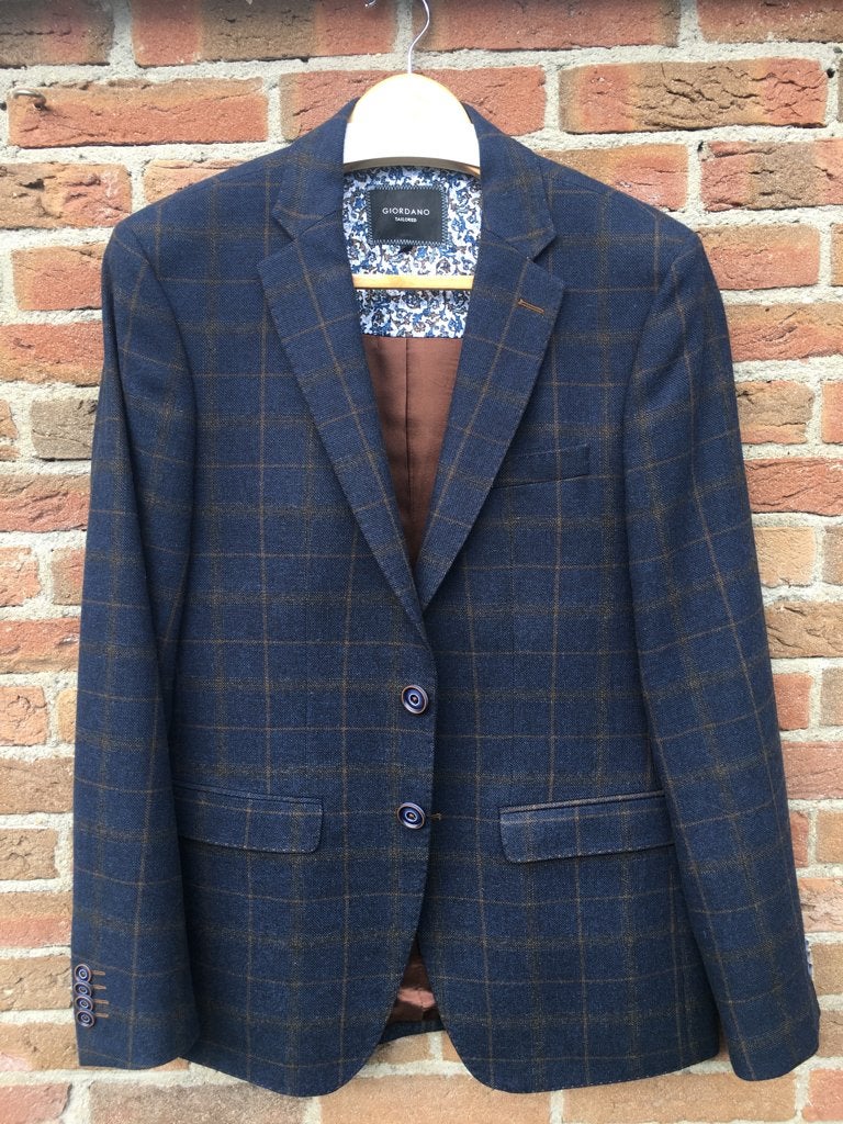 Giordano Tailored Colbert als nieuw maat 48, Kleding | Heren, Ophalen of Verzenden, Zo goed als nieuw, Giordano, Maat 48/50 (M)