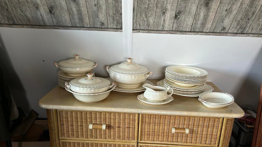 Antiek  Grindley servies, puntgaaf en uiniek, Antiek en Kunst, Antiek | Servies compleet, Ophalen