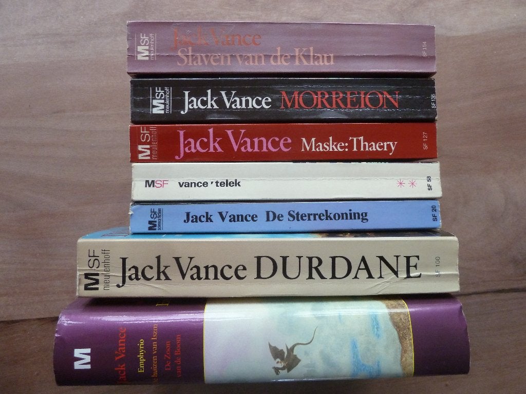 Diverse titels Jack Vance vanaf E. 1,50, Ophalen of Verzenden, Gelezen