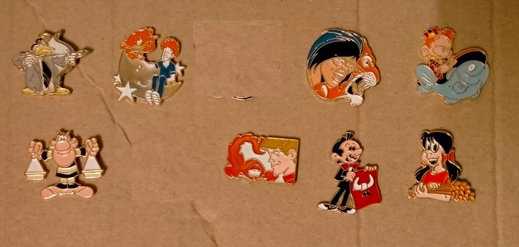 Agent 212 Rik Ringers Robbedoes sterrenbeeld Zodiac pins, Ophalen of Verzenden, Gebruikt