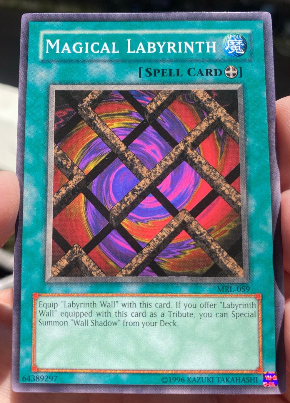 Yu-Gi-Oh! Magical Labyrinth MRL Old US Print !, Ophalen of Verzenden, Gebruikt, Losse kaart