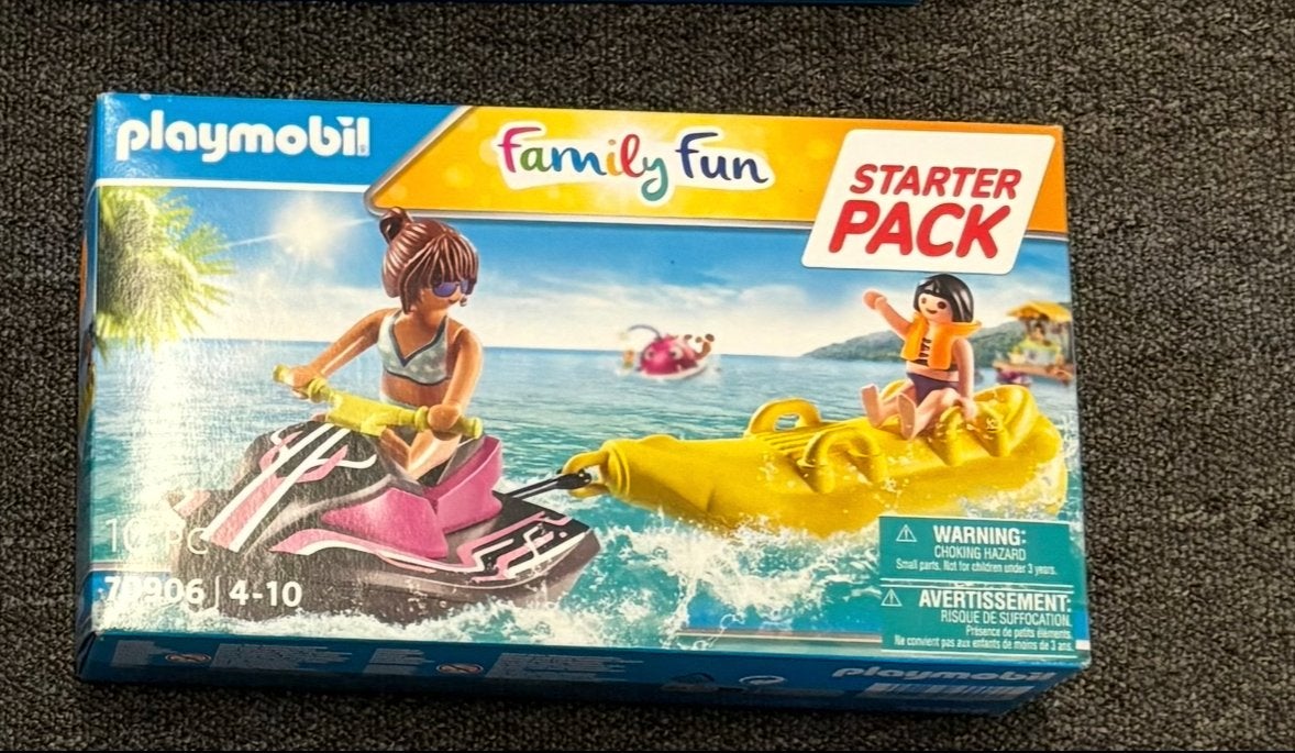 Playmobil Family Fun Starter Pack Jetski met banaan, Ophalen of Verzenden, Nieuw, Complete set