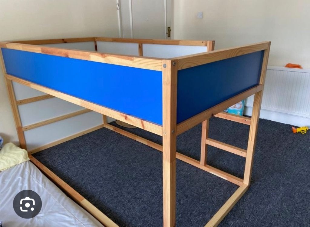 Omkeer bed Kura Ikea, Ophalen, Gebruikt, Halfhoogslaper