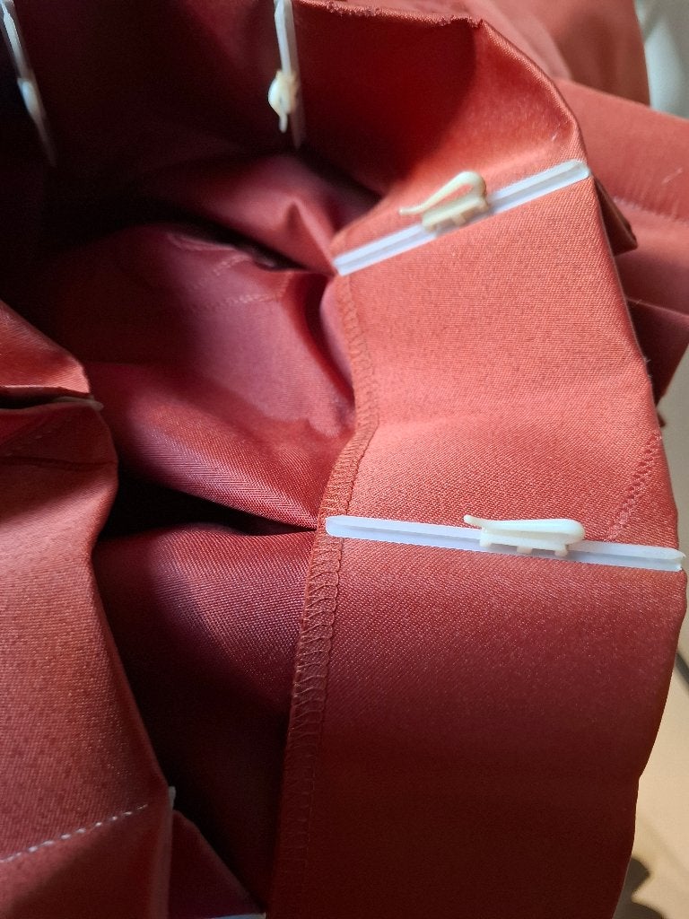 gordijnen, Huis en Inrichting, Stoffering | Gordijnen en Lamellen, Ophalen, 245 cm, Polyester, Gebruikt