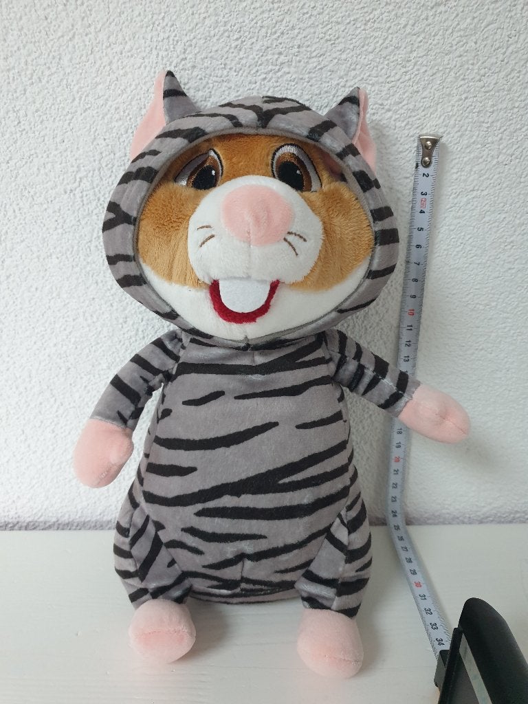 Nieuwe Albert Heijn Hamster Knuffel in kattenpakje, Kinderen en Baby's, Speelgoed | Knuffels en Pluche, Hamster, Grijs, Nieuw