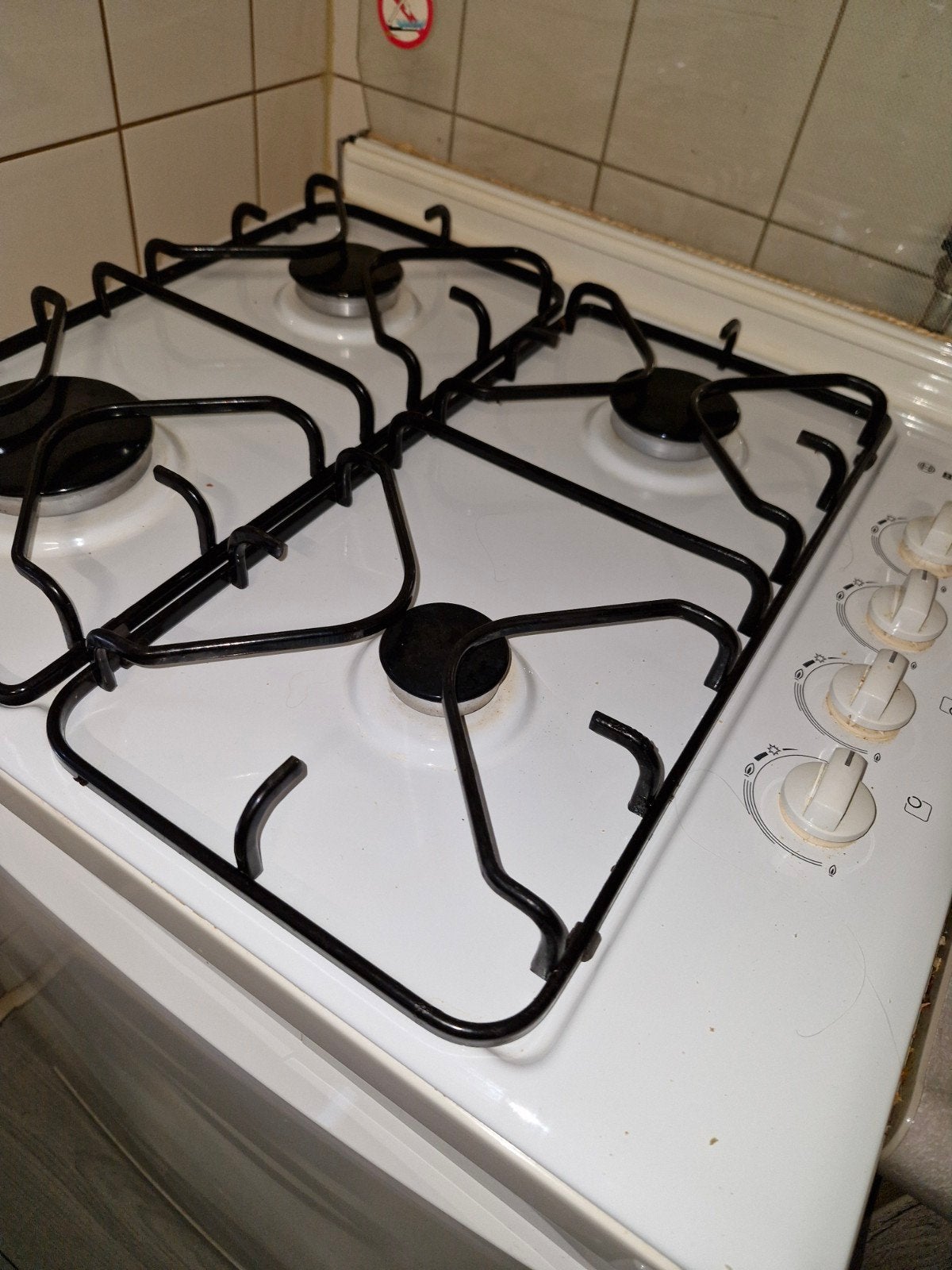 4 pitsgas kookplaat van bosch, Ophalen of Verzenden, Gebruikt