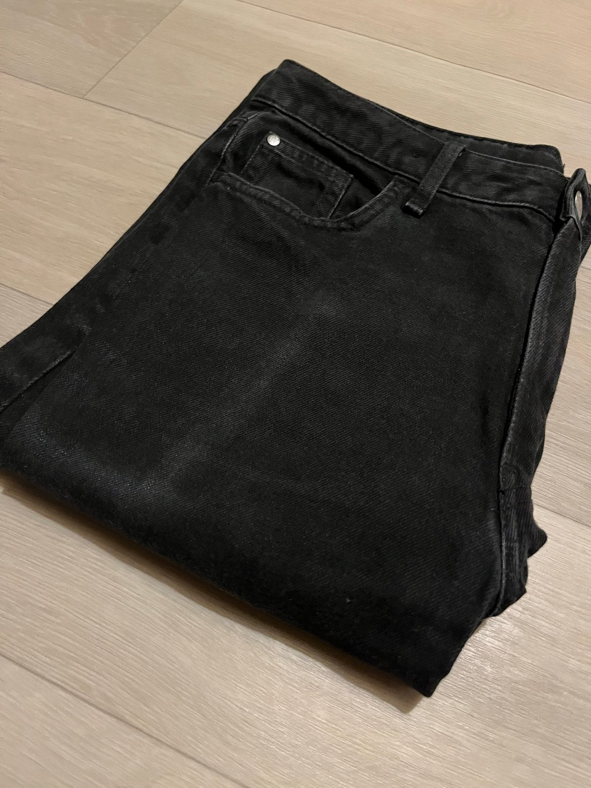 Zwarte Loose Fit Jeans - Maat W28/W29 (Confectie 36), Ophalen of Verzenden, Zo goed als nieuw, Zwart, W32 (confectie 46) of kleiner