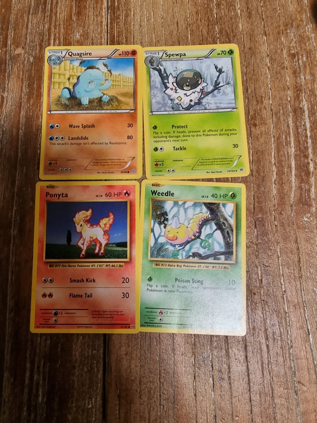 Oude pokemon kaarten 2015 en 2016, Ophalen of Verzenden, Meerdere kaarten