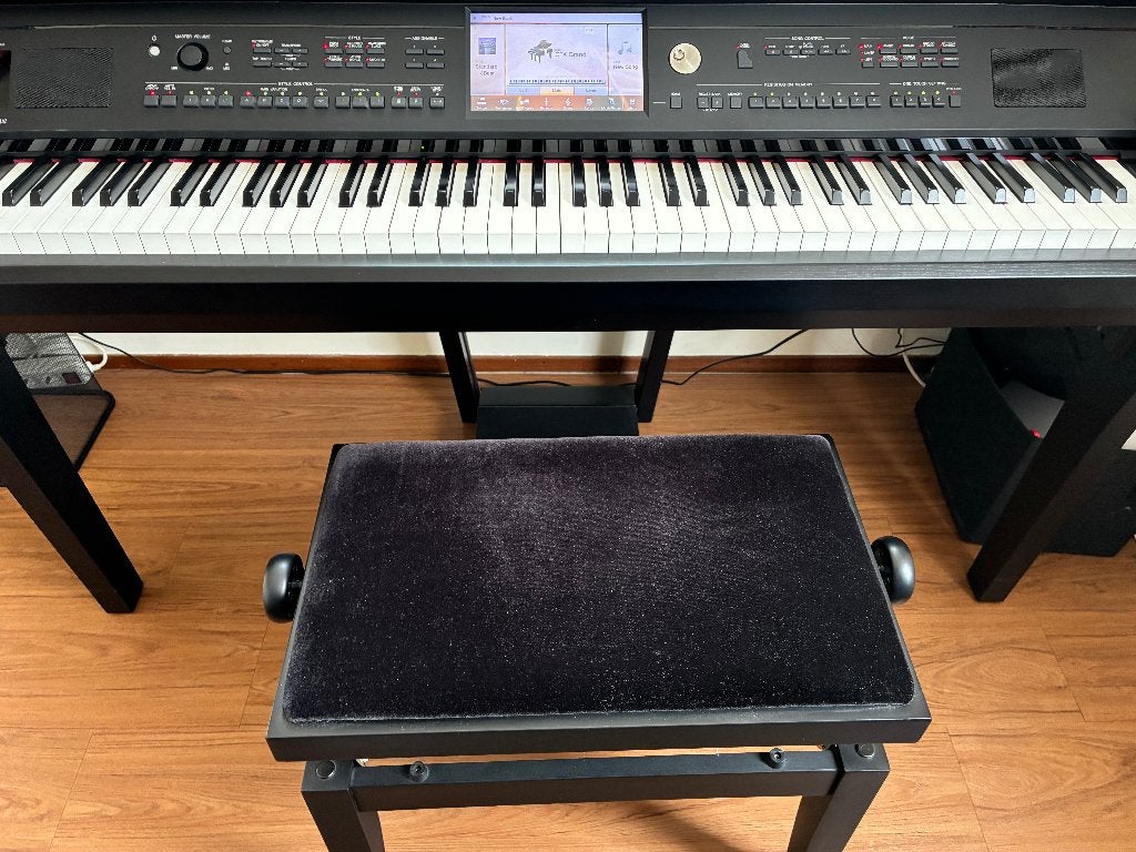 Yamaha Clavinova CVP-709 B digitale piano, Ophalen, Zwart, Digitaal, Zo goed als nieuw